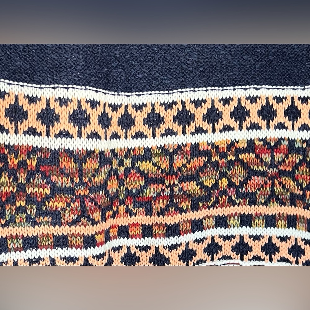 Adora Longline Multi Color Boho Open Cardigan. Fr… - image 5